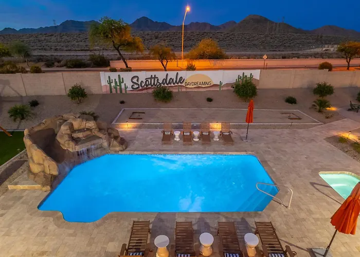 Luxury Oasis Slide Pool Pickleball Game *