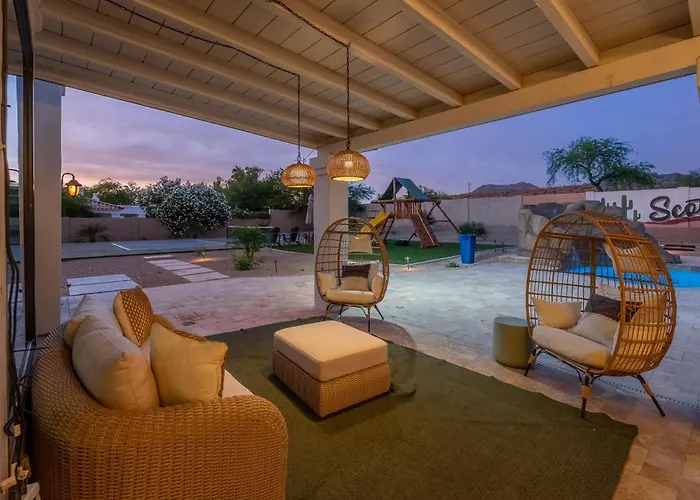 Luxury Oasis Slide Pool Pickleball Game *